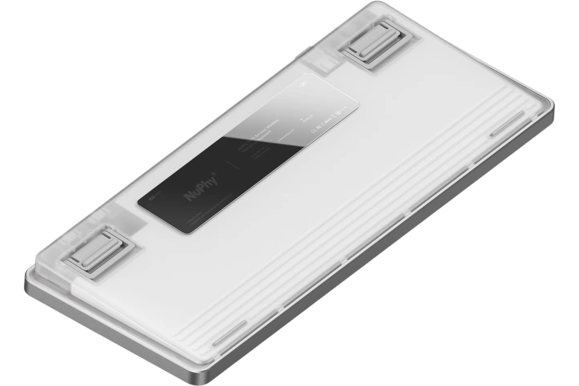 NuPhy White Air75 V3 Keyboard · Milktooth